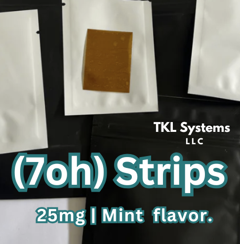 (7-oh) 25mg sublingual strips - Mint flavor