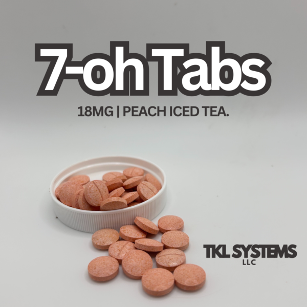 (7-oh) 18mg tablets - Peach Iced Tea flavor