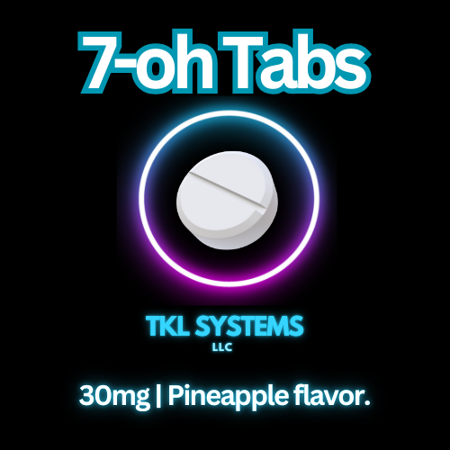 (7-oh) 30mg tablets - Pineapple flavor